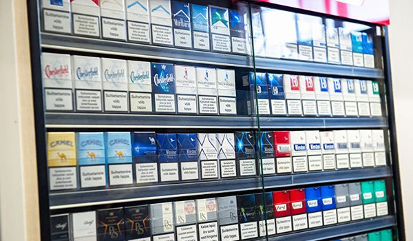 Cigarette display